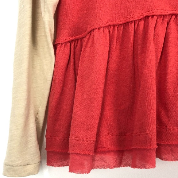 ⚡️⚡️⚡️Free People Heart Of Mine Camelia Combo Top V Neck Medium New - Picture 5 of 6